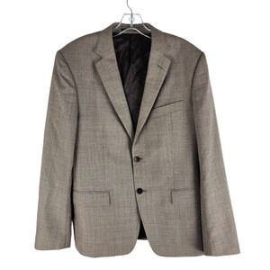 Versace Collection Wool Polyester Double Vent Two Button Blazer Size IT52/US42